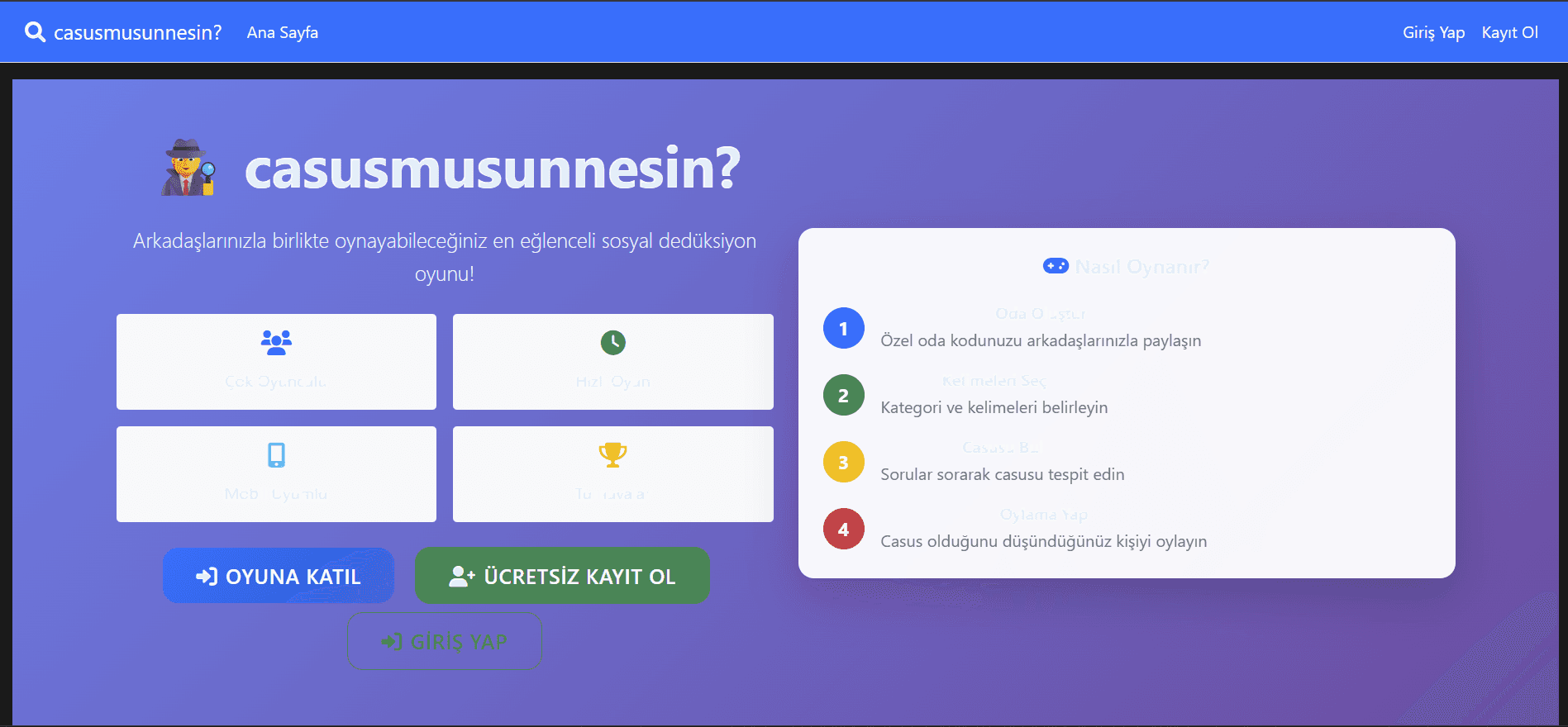 Casus Oyunu